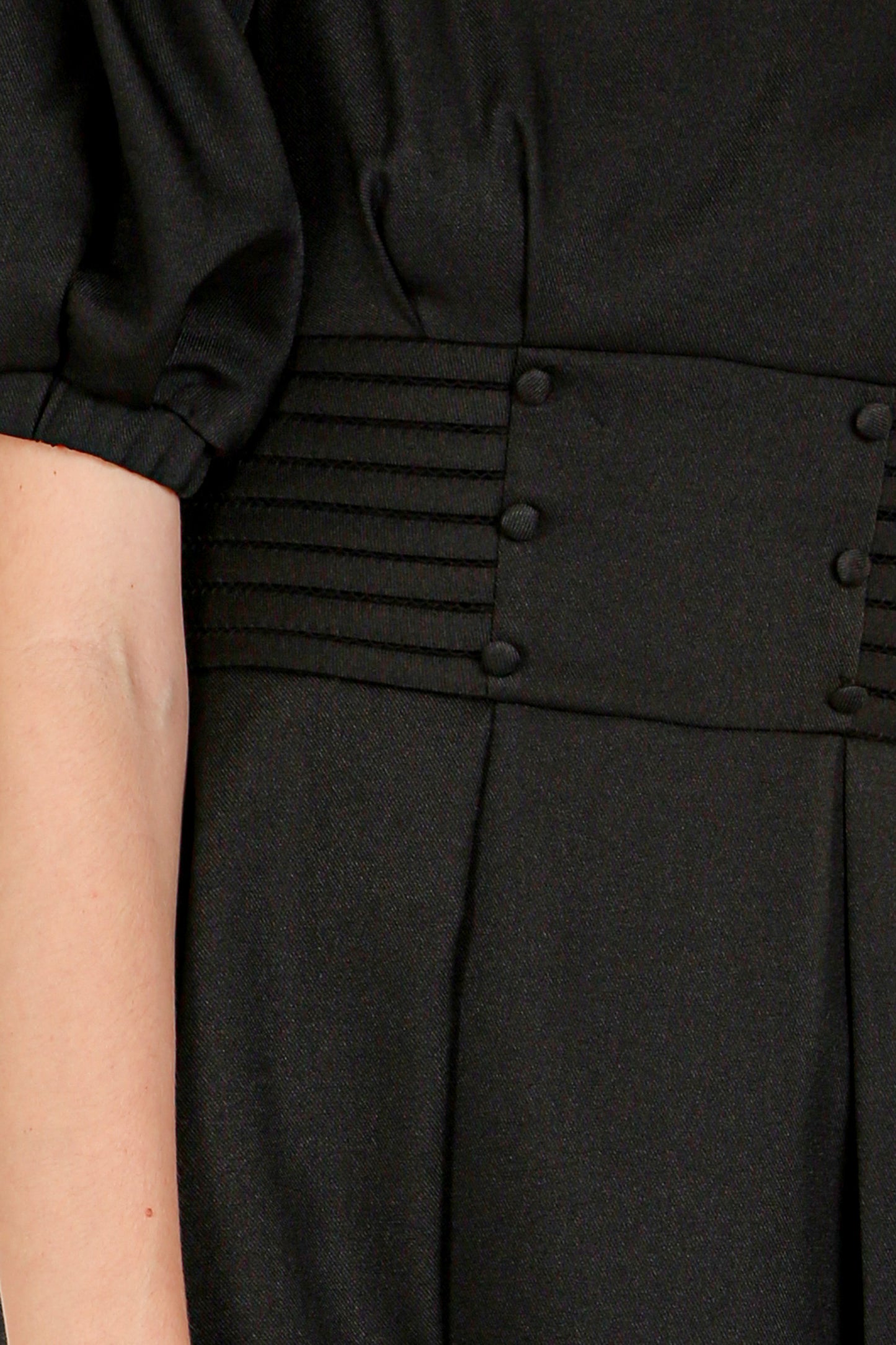 Barbara Smock Waist Belted Mini Dress - Shop Beulah Style