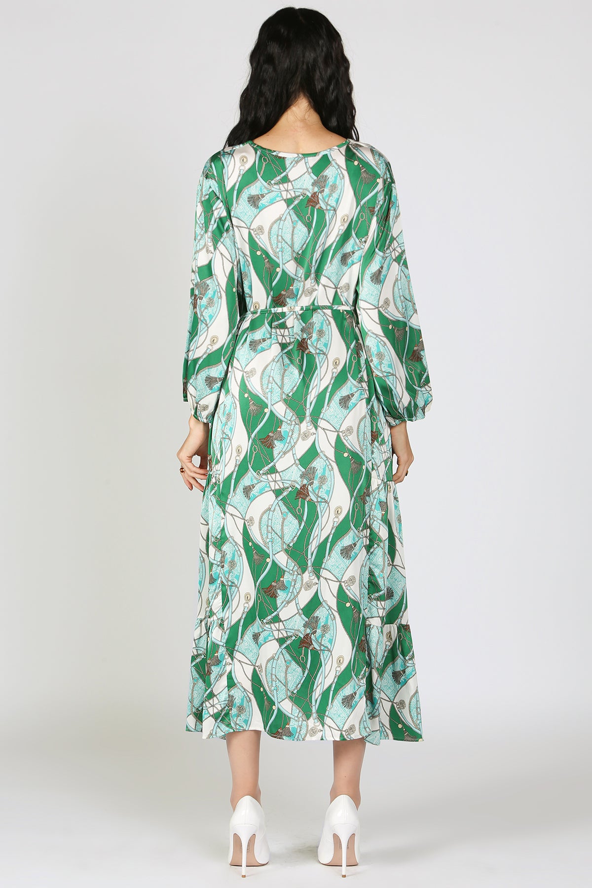 Jesse Multi Print Relaxed Fit Maxi Dress - Shop Beulah Style