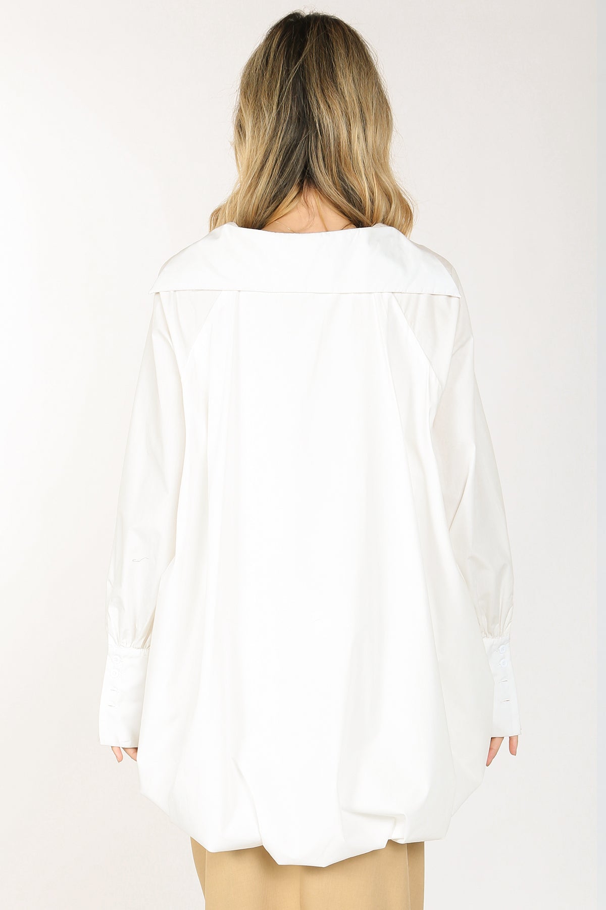Lowie High Low Balloon Fit Hem Top