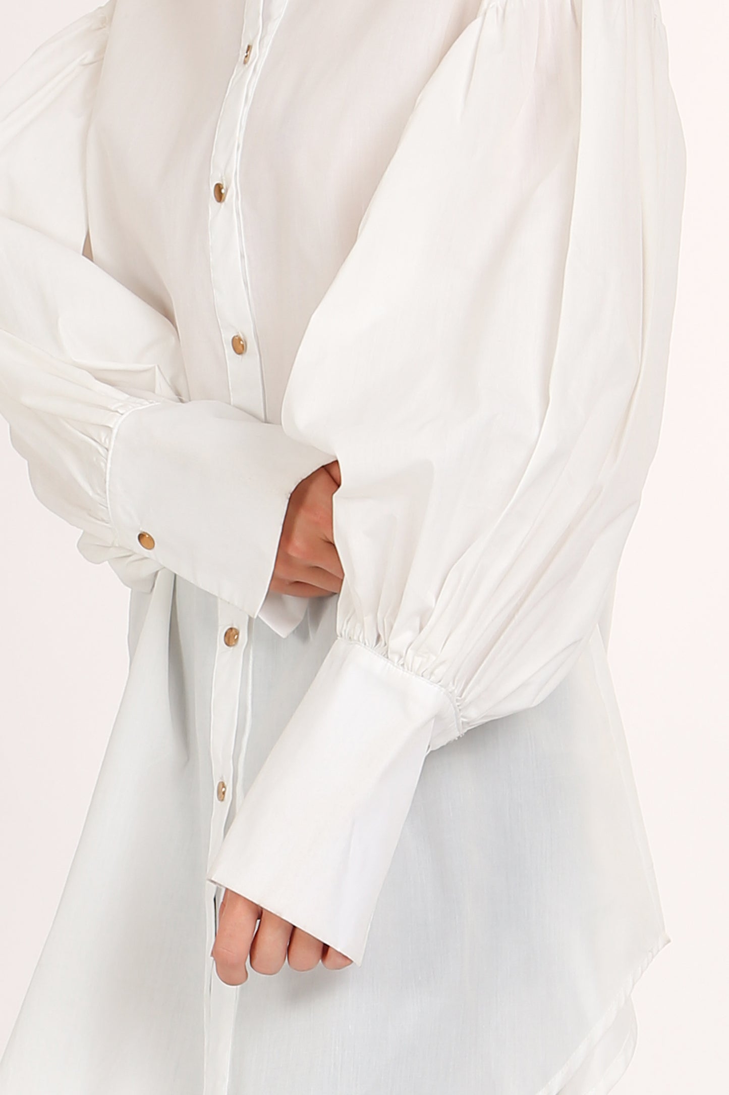 Floyd Billow Sleeve Mini Shirt Dress - Shop Beulah Style