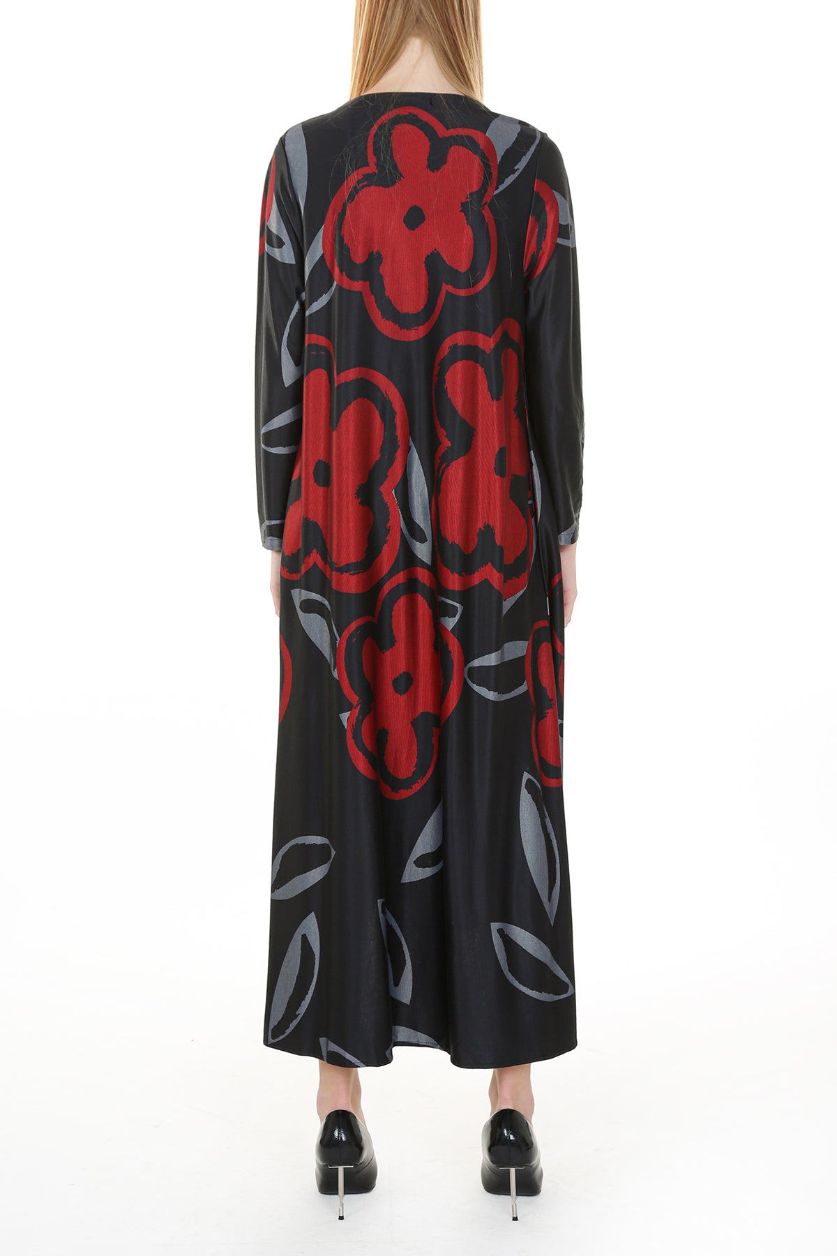 Harlow Floral Printed High Low Midi Dress - Shop Beulah Style