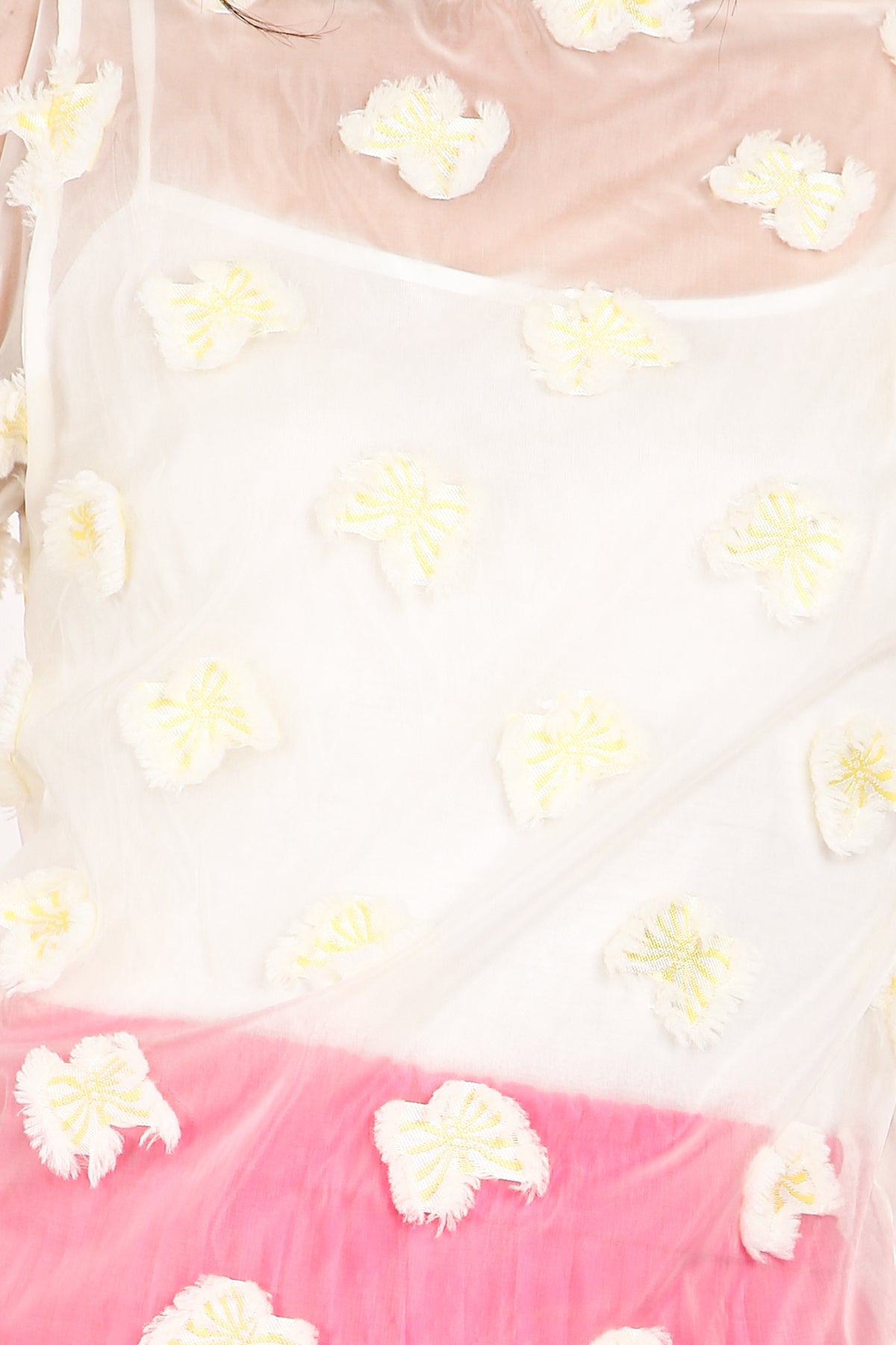 Miabella 3D Butterfly Organza Top - Shop Beulah Style