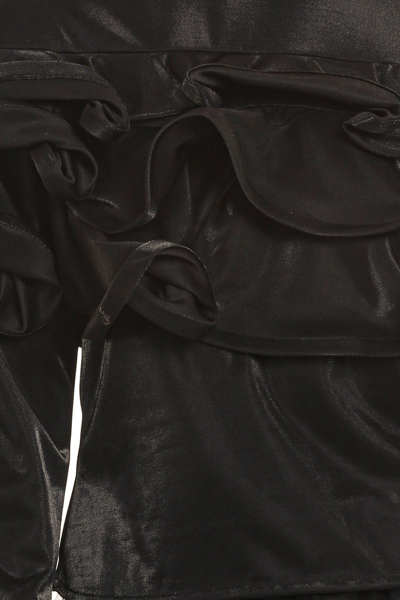 June Ruffled Pleat Detail Long Sleeve Top - Shop Beulah Style