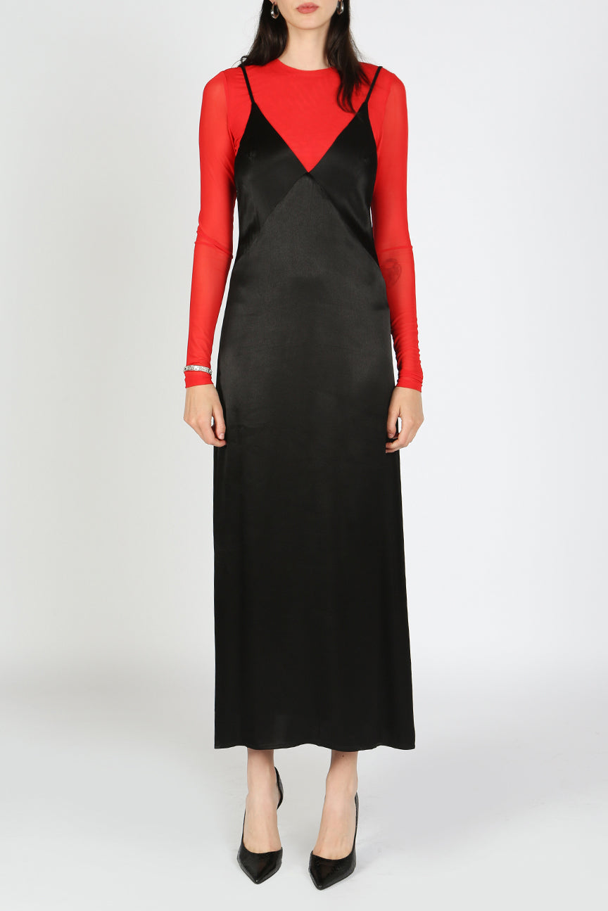 Josiah Silky Classic Slip Dress - Shop Beulah Style