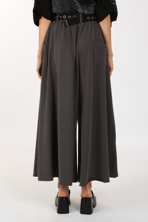Wyatt Belted Palazzo Cropped Pants - Shop Beulah Style