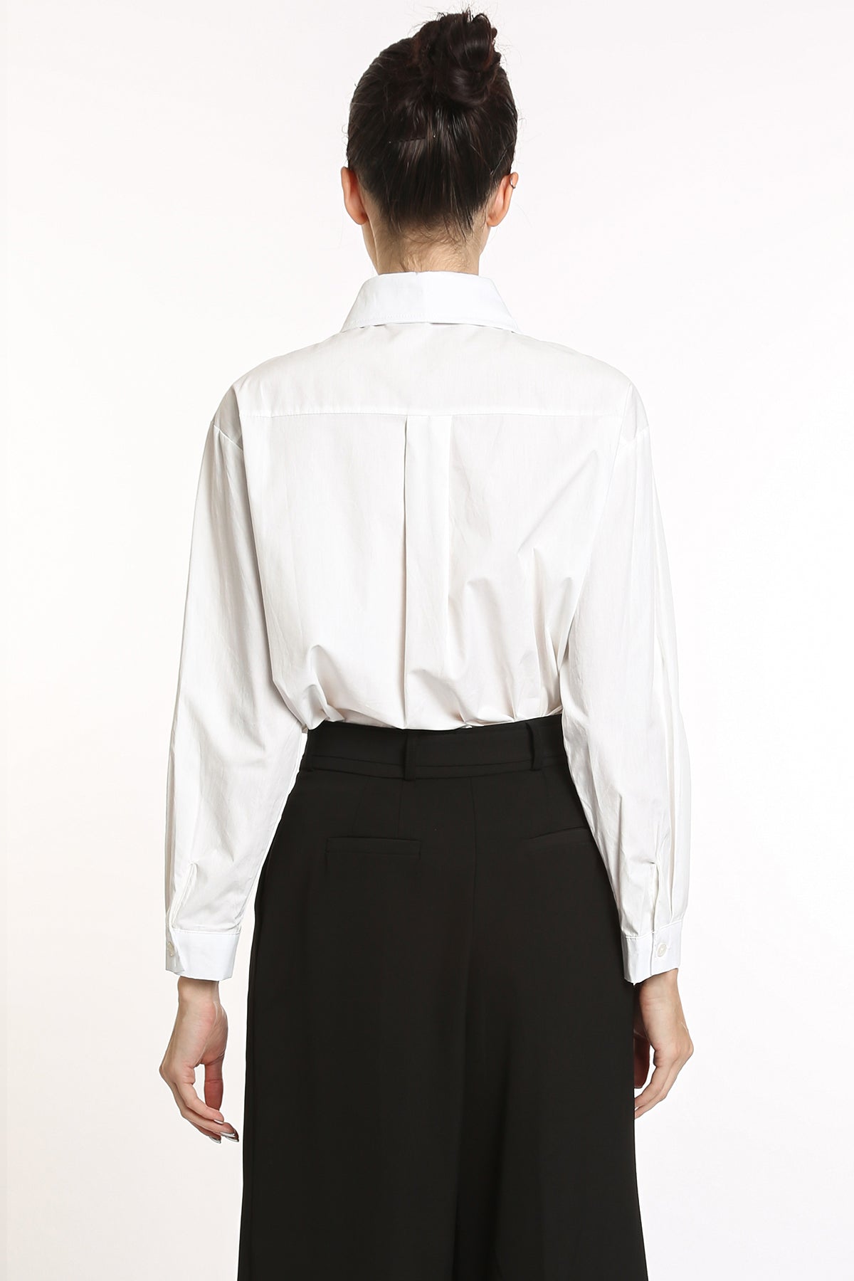 Nova Floral Applique Button Up Blouse