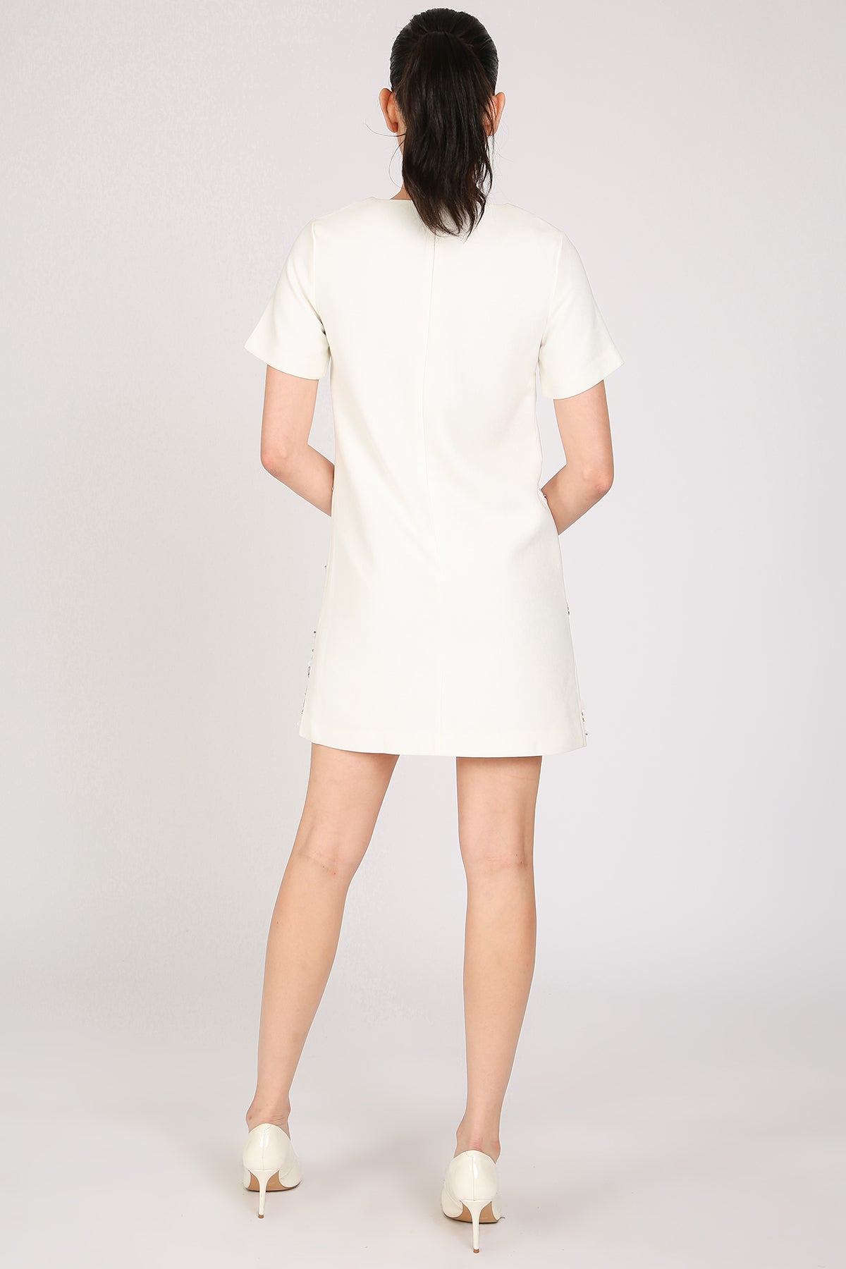 Clark Starry Multi-Sequined A-Line Mini Dress - Shop Beulah Style