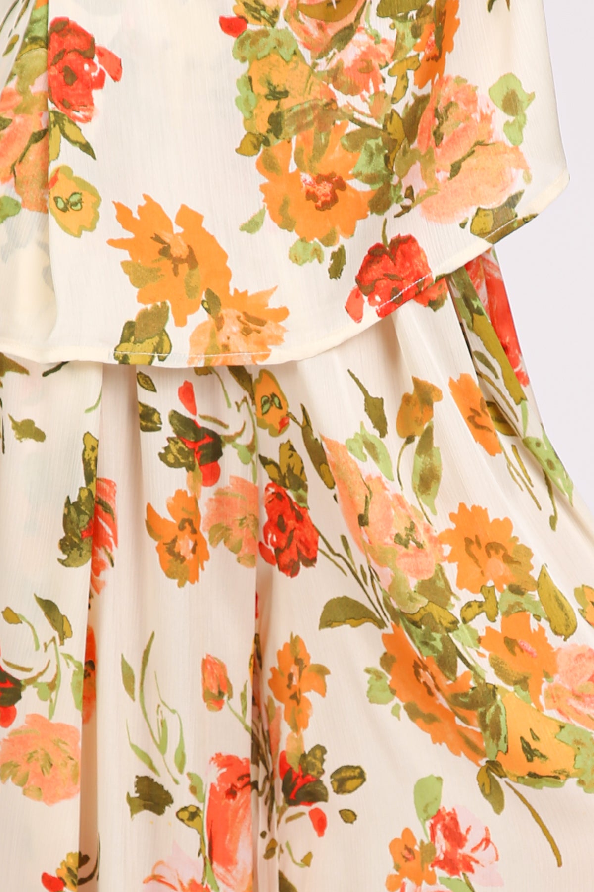 Camila Floral Print Robed Sleeveless Top & Flare Pants - Shop Beulah Style