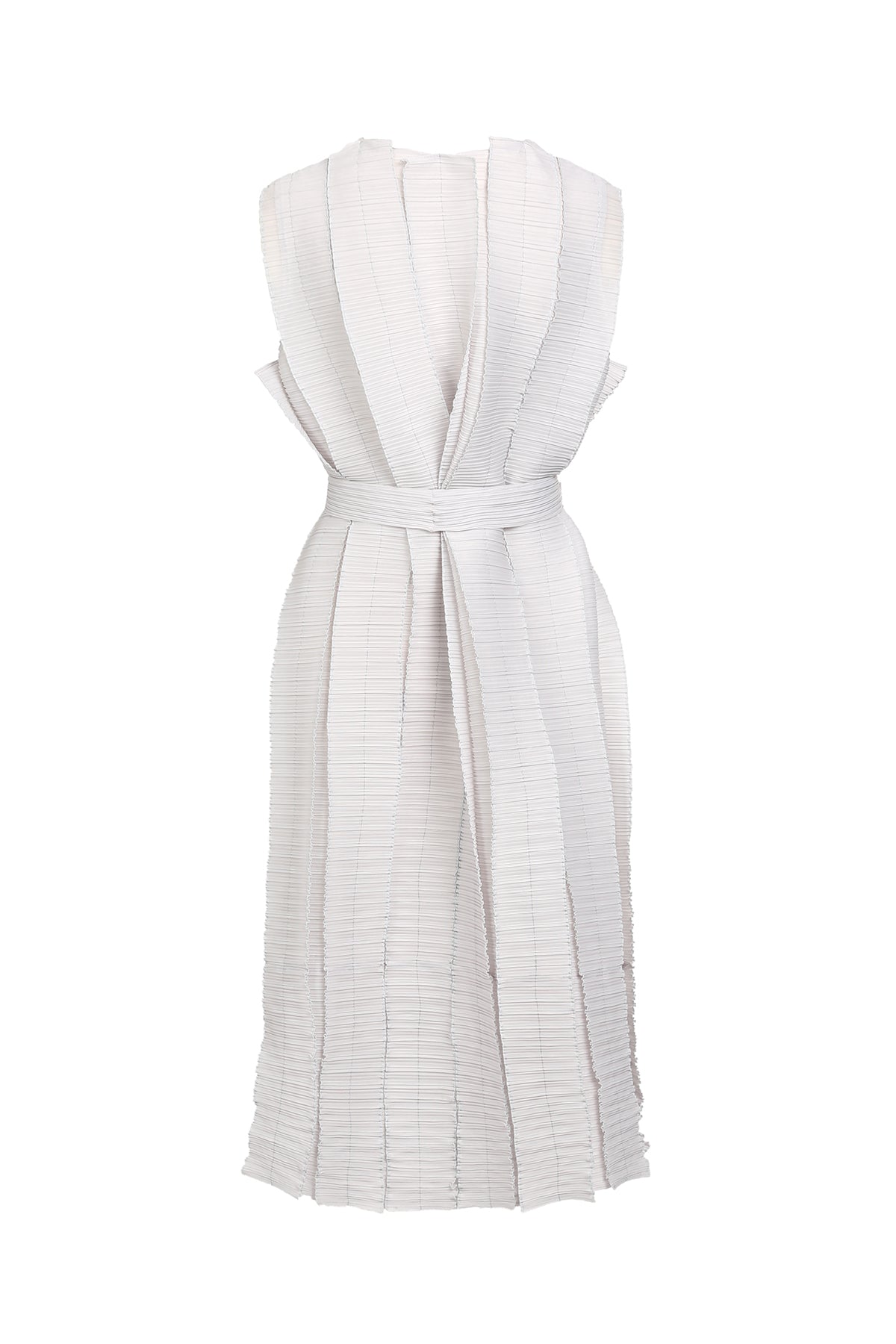 Hilda Beaded Pleat Detail Sheath Midi Dress - Shop Beulah Style