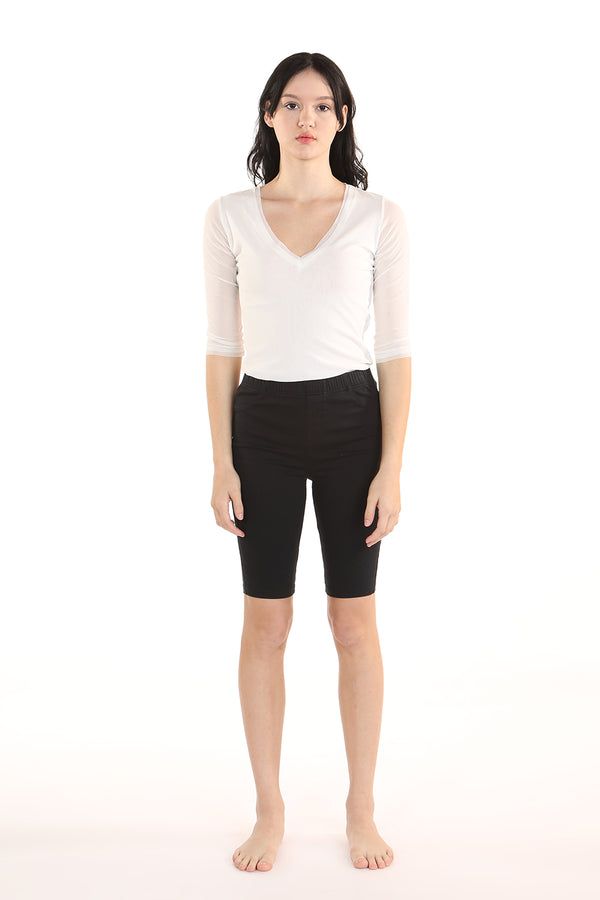 Stretch biker style shorts - Shop Beulah Style
