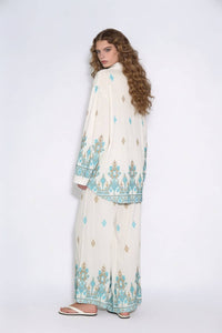 Intricate Embroidered Resort Set