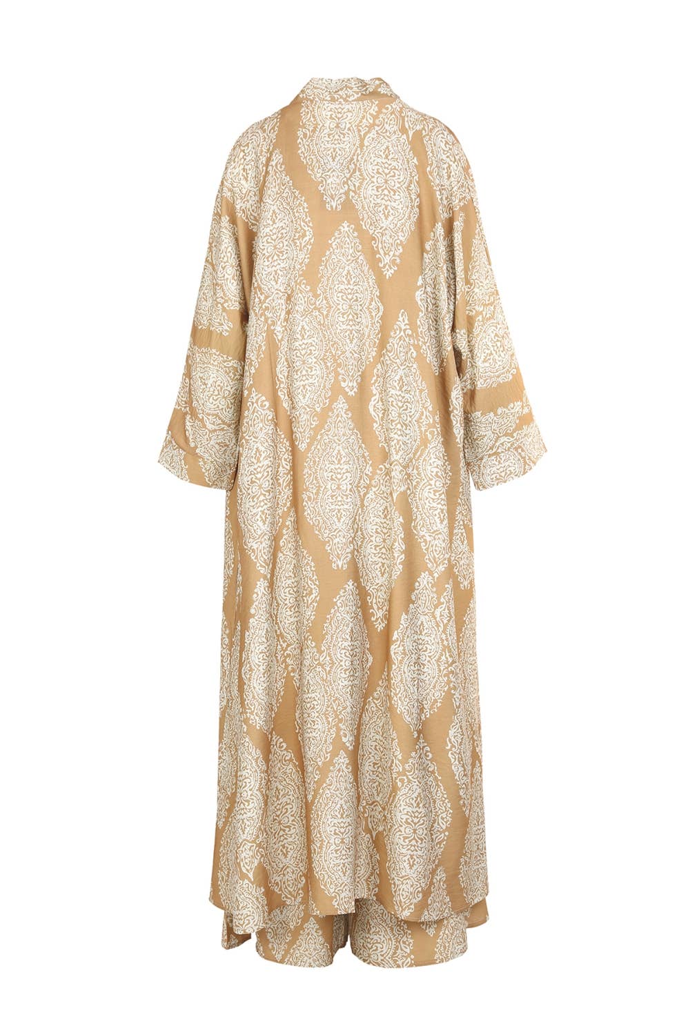 Damask Printed Three-Piece Set