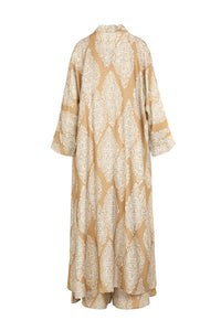 Damask Printed Three-Piece Set