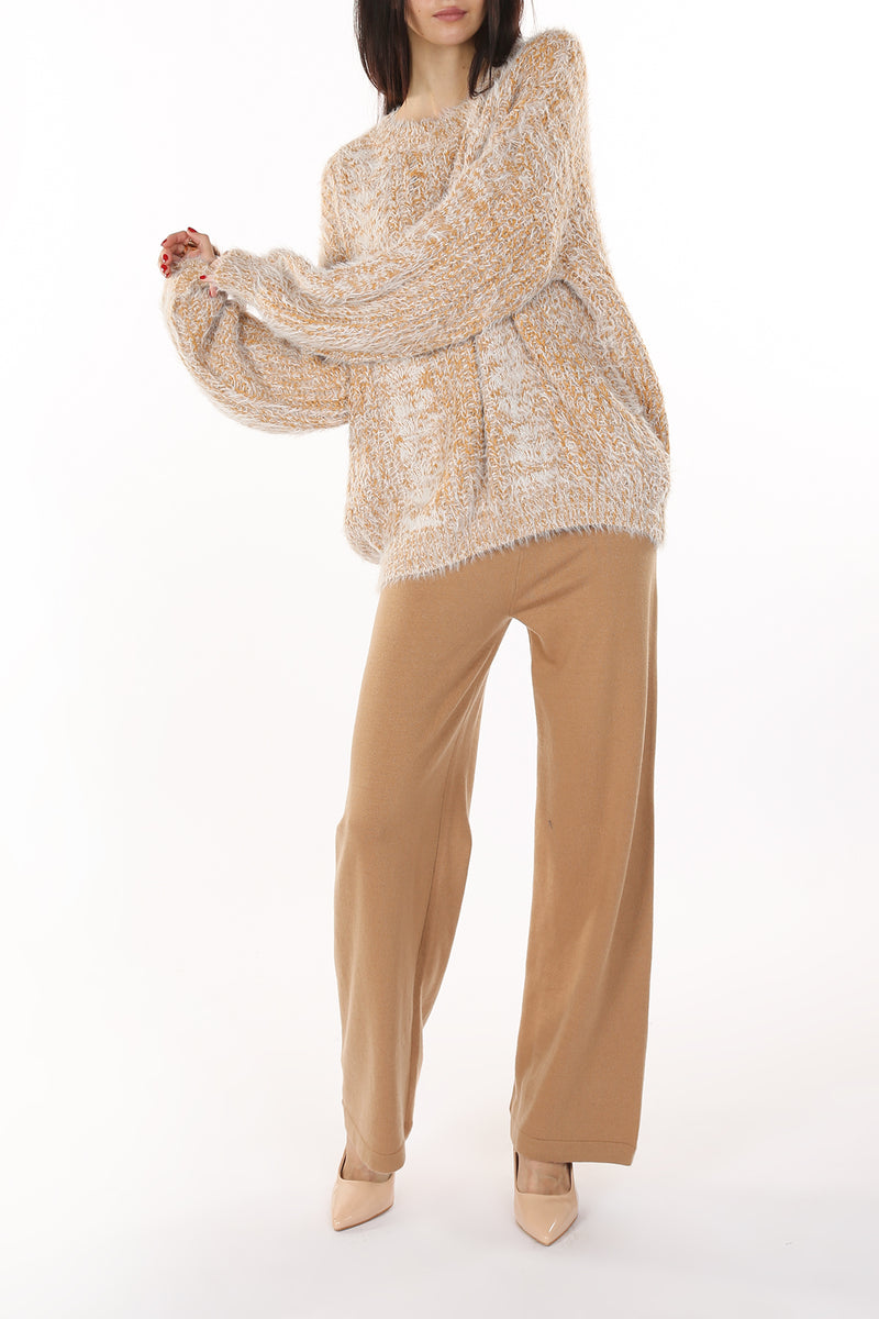 Autumn Chenille Fuzzy Texture Sweater - Shop Beulah Style