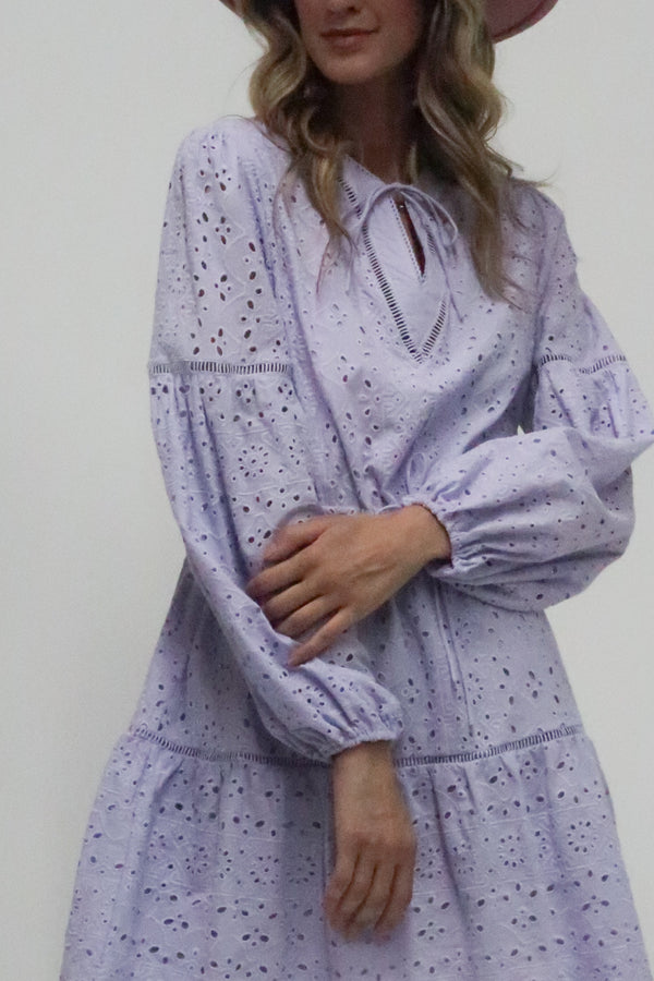 Gemma Lace Mini Dress - Shop Beulah Style