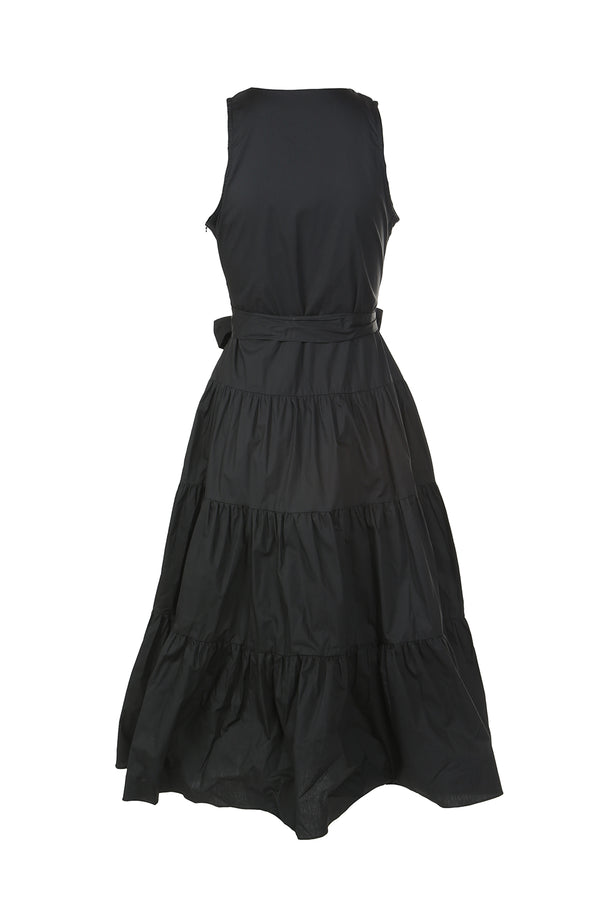 Krizia Smocked Dress Sleeveless - Shop Beulah Style