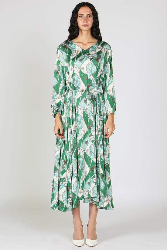 Jesse Multi Print Relaxed Fit Maxi Dress - Shop Beulah Style