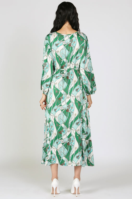 Jesse Multi Print Relaxed Fit Maxi Dress - Shop Beulah Style