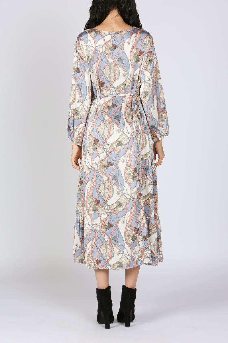 Multi Print Relaxed Fit Maxi Dress - Shop Beulah Style