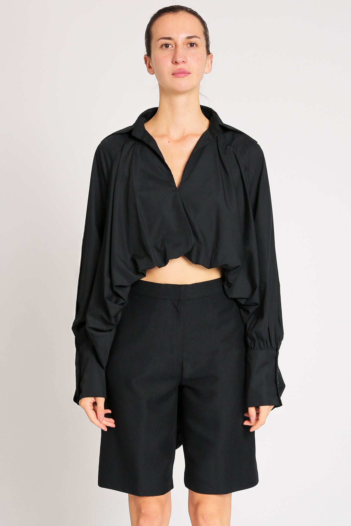 Lowie High Low Balloon Fit Hem Top