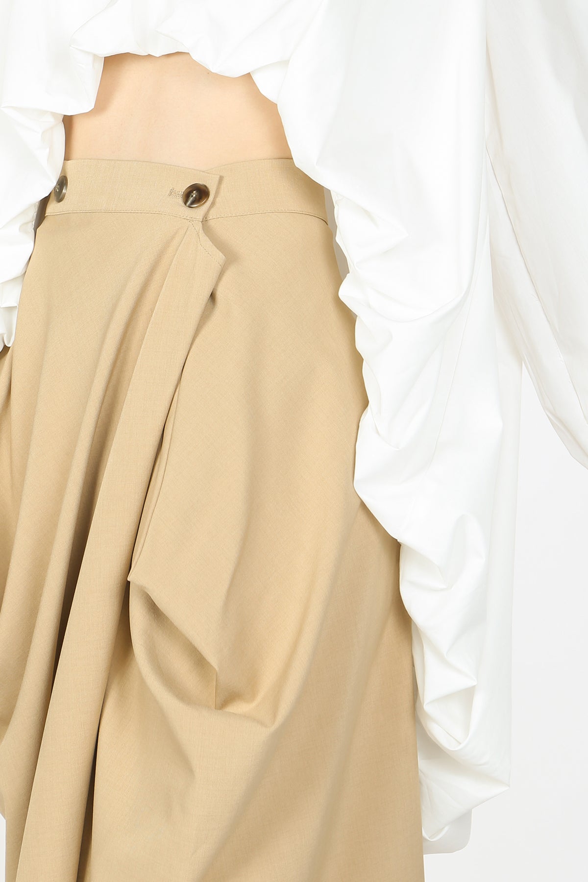 Lowie High Low Balloon Fit Hem Top