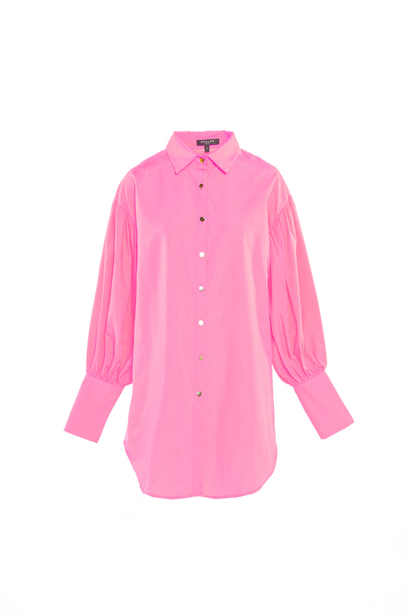 Floyd Billow Sleeve Mini Shirt Dress