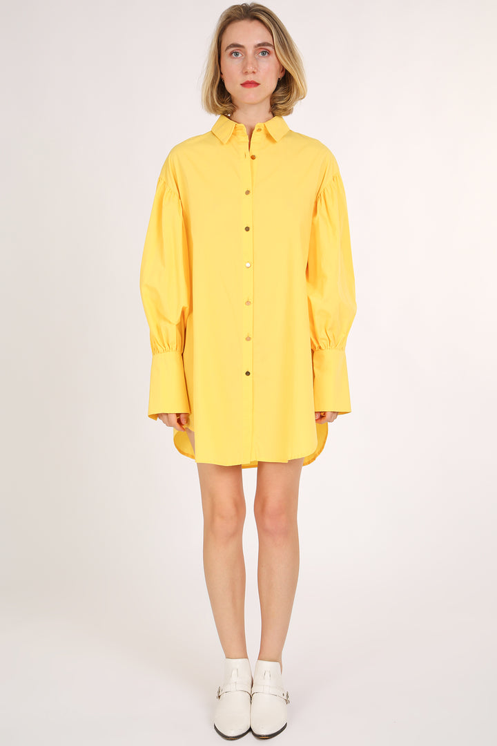 Floyd Billow Sleeve Mini Shirt Dress