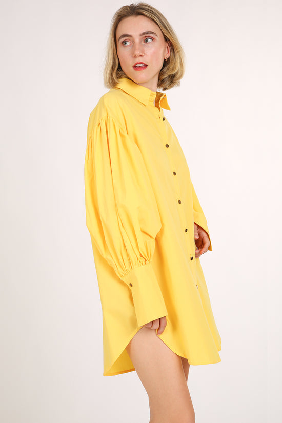 Floyd Billow Sleeve Mini Shirt Dress
