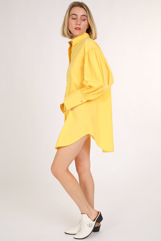 Floyd Billow Sleeve Mini Shirt Dress