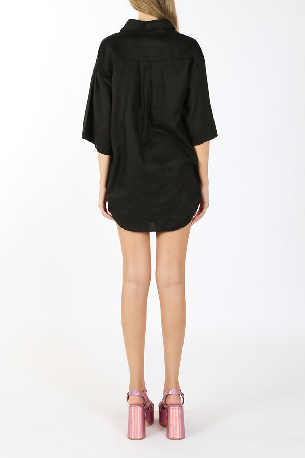 Eliza Cotton Shirt Top & Short Set - Shop Beulah Style