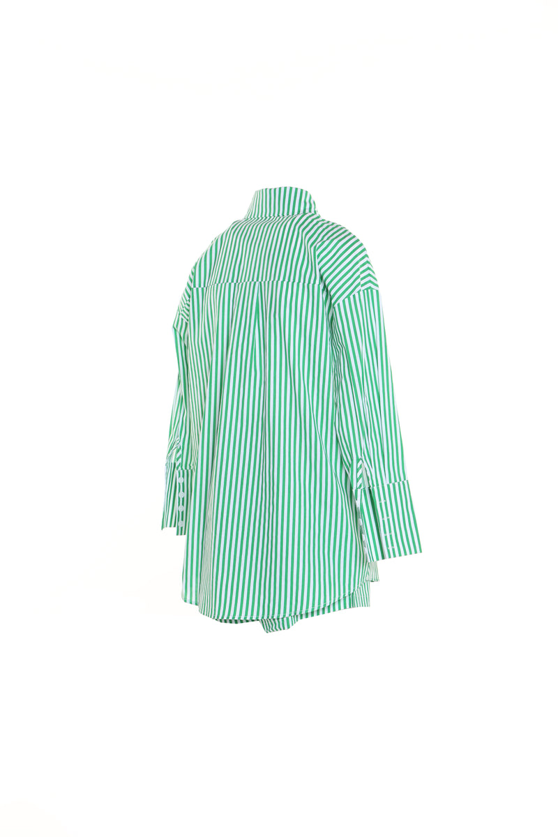 April Striped Shirt & Shorts Sets - Shop Beulah Style