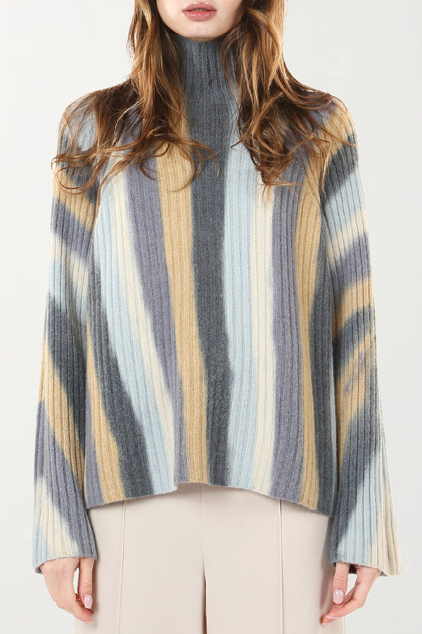 Abby Ribbed Turtleneck Sweater - Shop Beulah Style