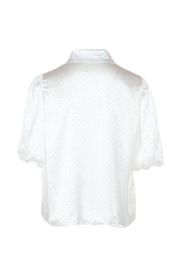 Quilla Sparkle Long Collar Shirt - Shop Beulah Style