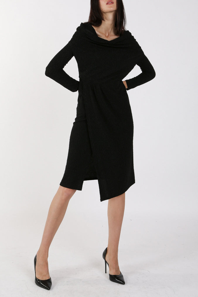 Jessi Wrap Midi Sheath Dress - Shop Beulah Style