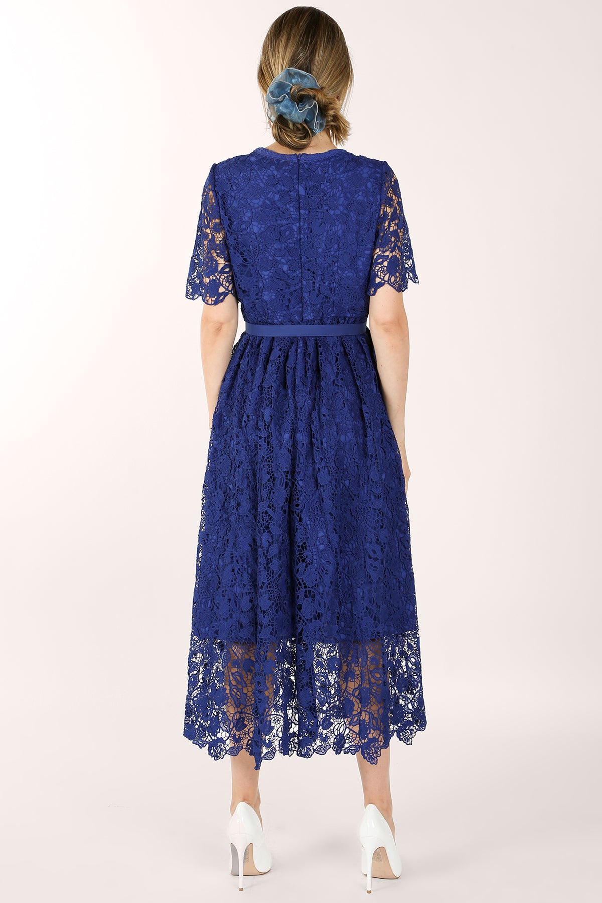 Emilia Romantic Lace Midi Dress - Shop Beulah Style