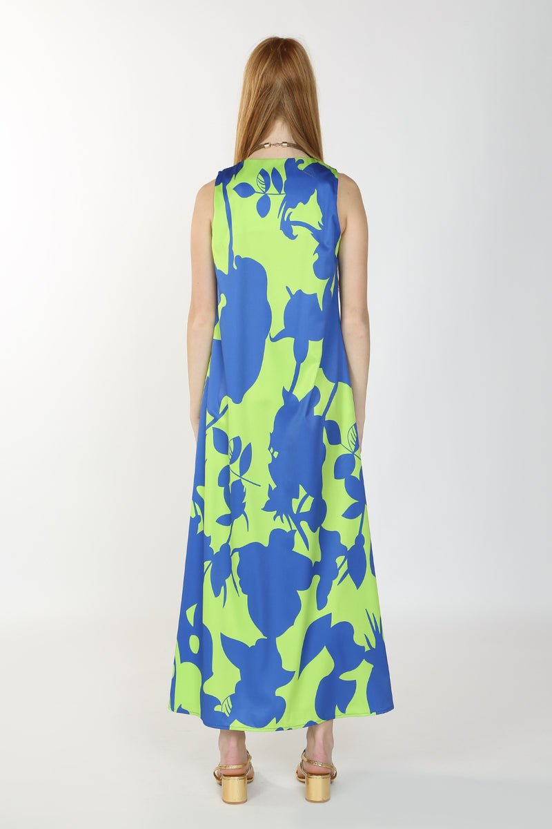 Vida Leaves Printed Maxi Dress - Shop Beulah Style