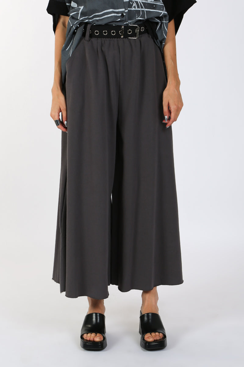 Wyatt Belted Palazzo Cropped Pants - Shop Beulah Style