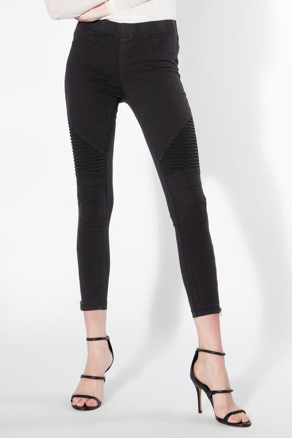 Moto Jeggings - Black