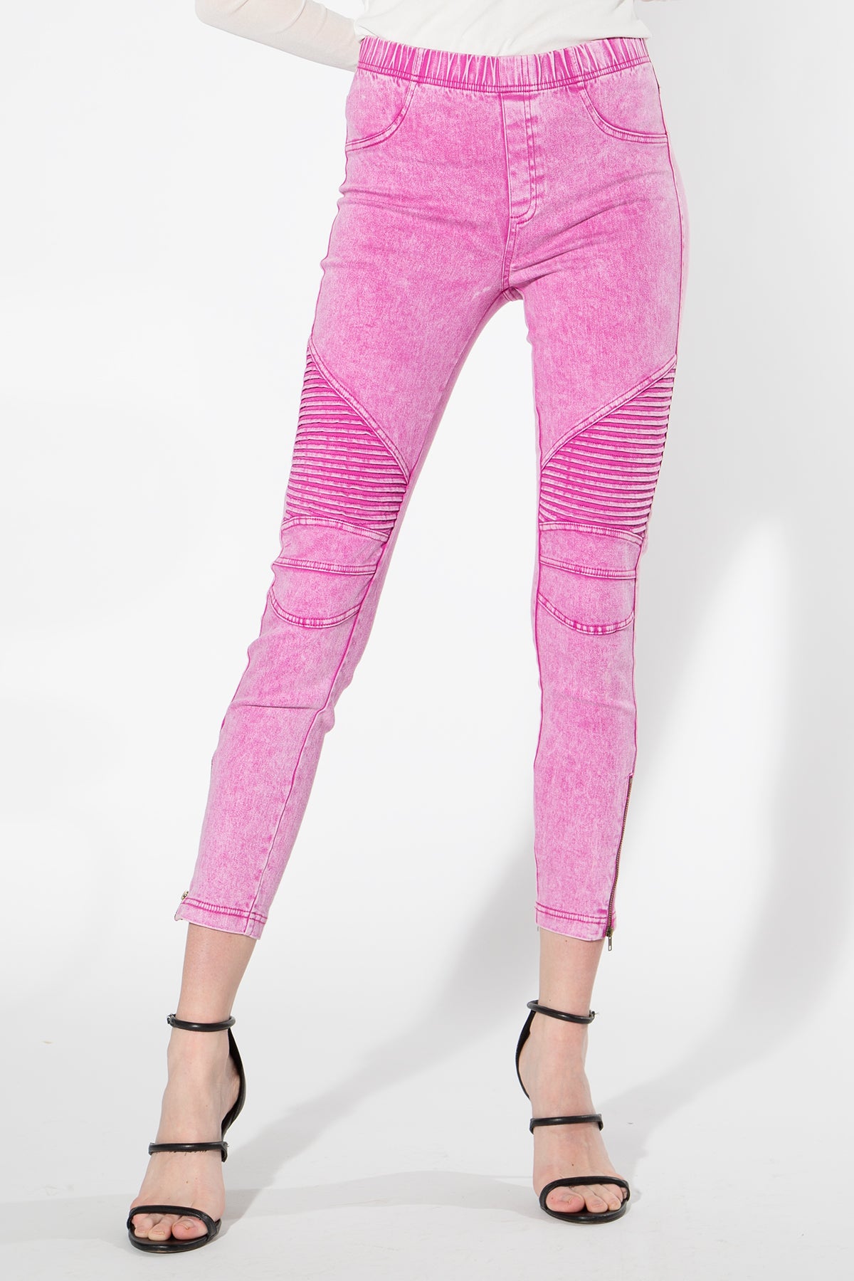 Moto Jeggings - Ultra Violet