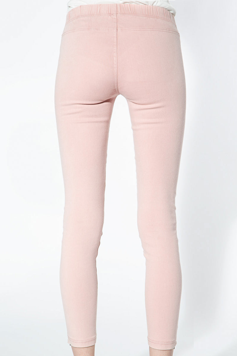 Moto Jeggings - Dusty Pink - Shop Beulah Style