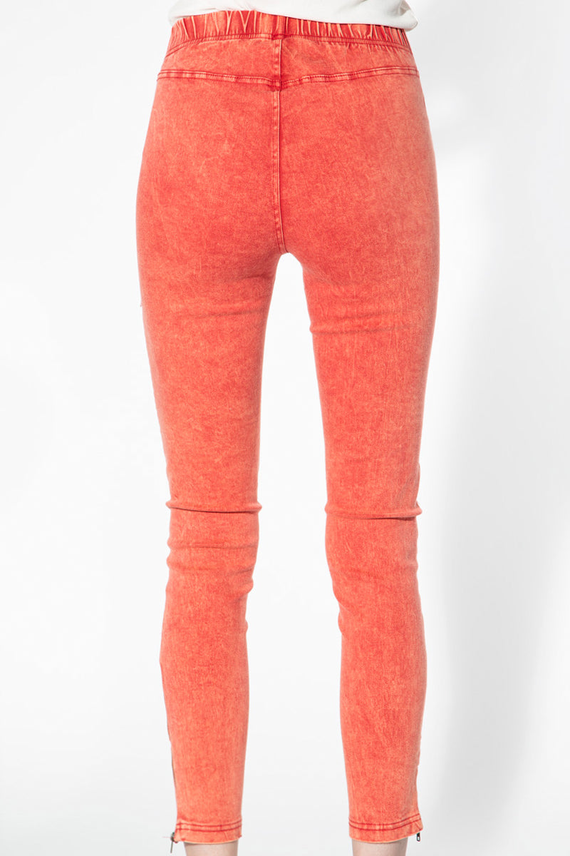 Moto Jeggings - Orange Shade - Shop Beulah Style