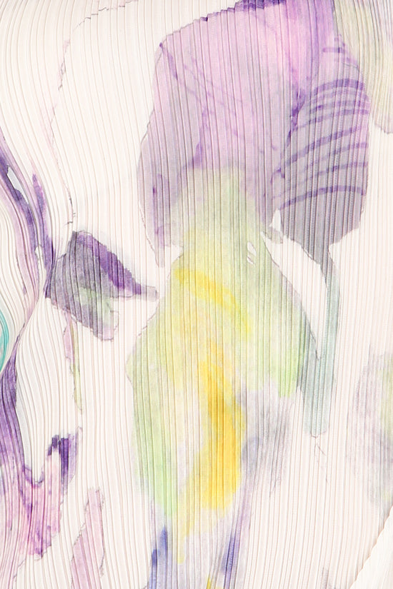 Brooke Floral Printed Pleat Sleeveless Midi Dress - Shop Beulah Style