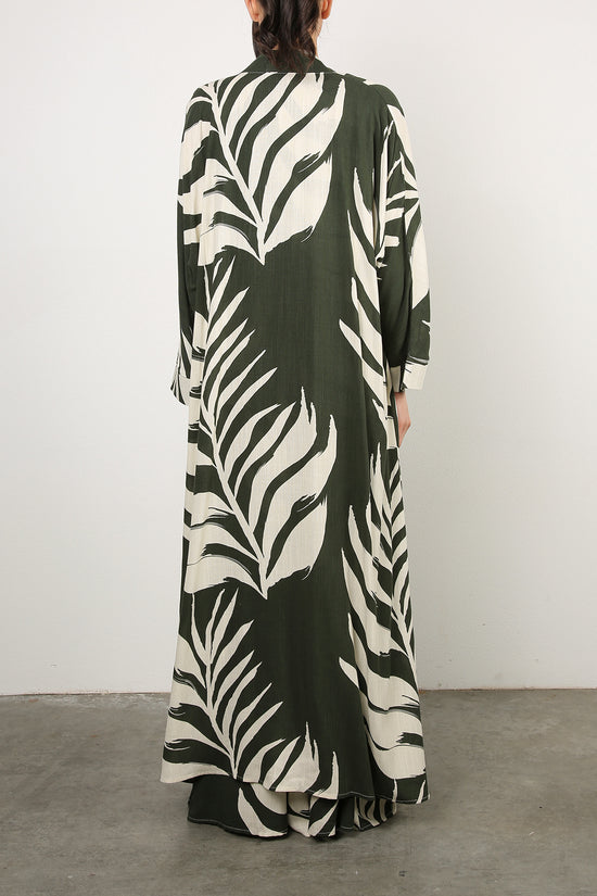 Bellamy Contrast Tropical Print Three-Piece Set - Shop Beulah Style