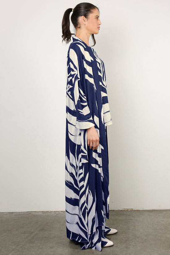 Bellamy Contrast Tropical Print Three-Piece Set - Shop Beulah Style