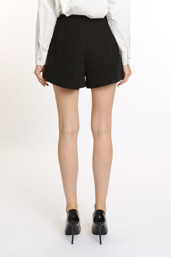 Gabby Multi Embellished High Waist Dress Shorts - Shop Beulah Style