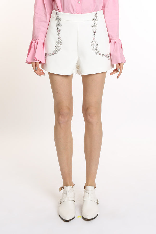 Oakley Multi Embellished High Waist Dress Shorts