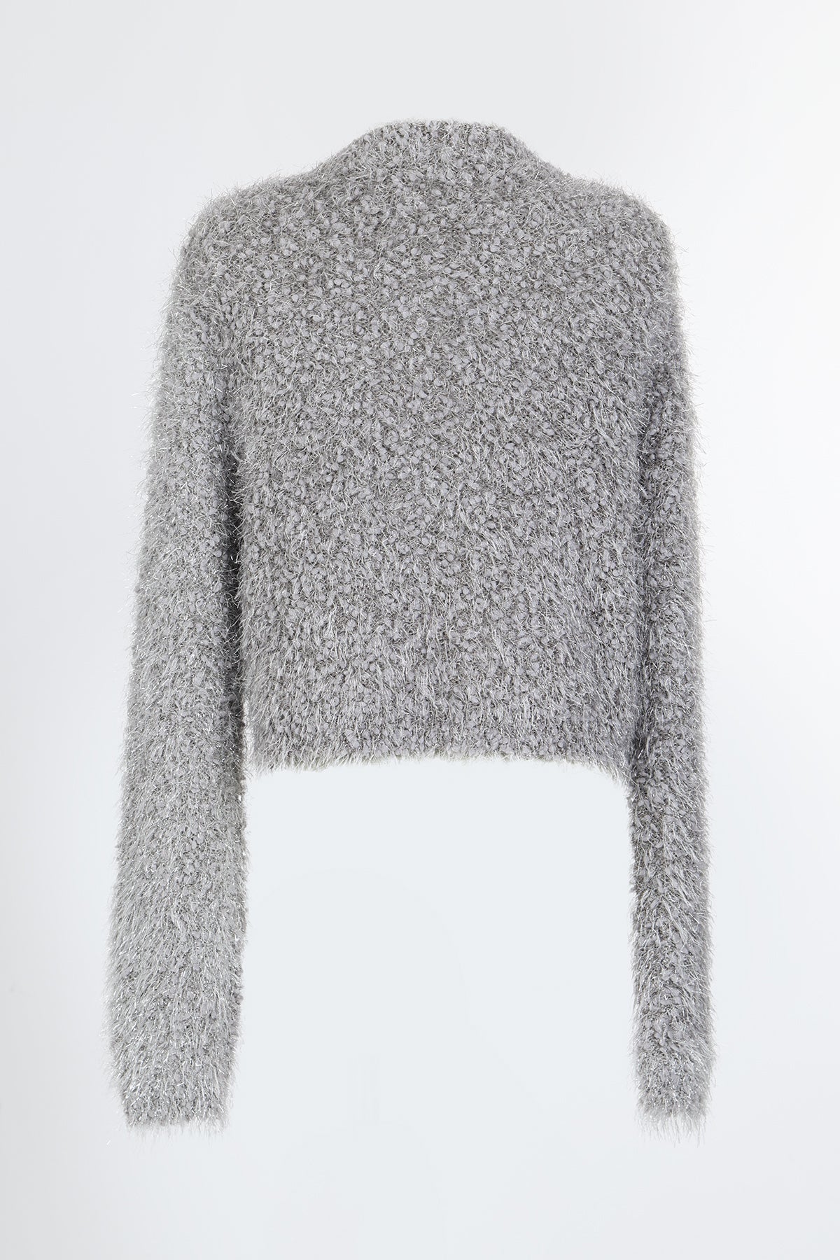 Milo Fuzzy Single-Breasted Crop Jacket - Shop Beulah Style