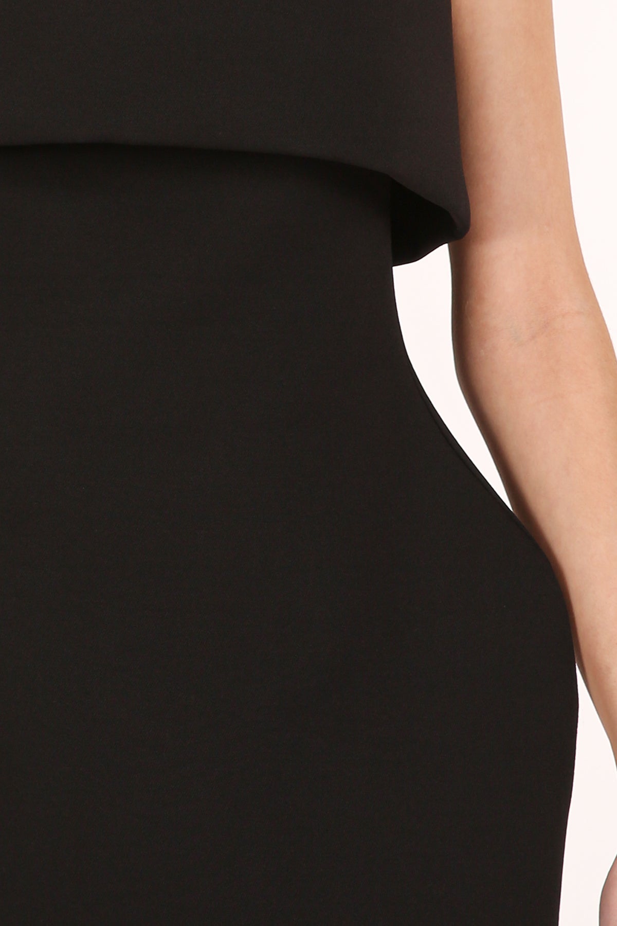 Tess Off Shoulder Folded Bodice Flared Hem Mini Dress - Shop Beulah Style