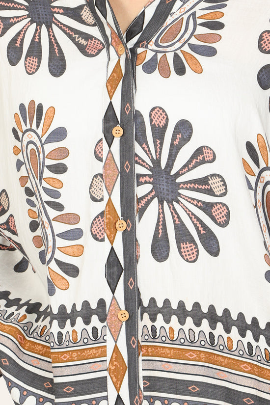 Connor Multi-Abstract Printed Shirt & Pant Set