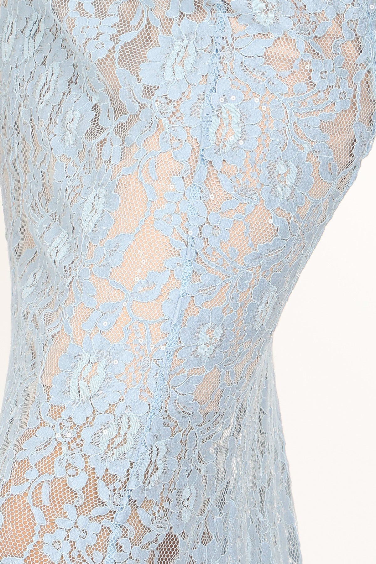 Quinton Embellished & Floral Embroidered Mesh Top & Skirt Set